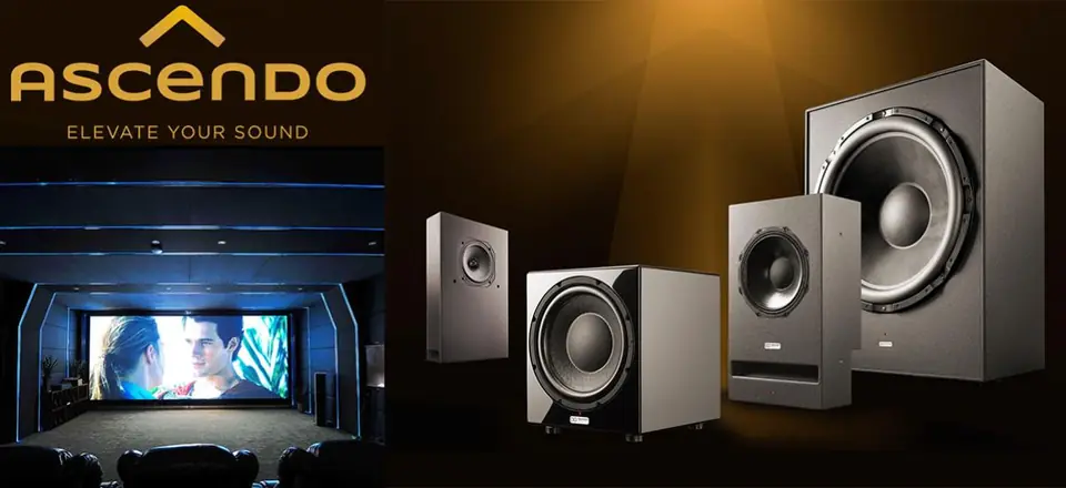 Familia de bocinas y subwoofers Ascendo